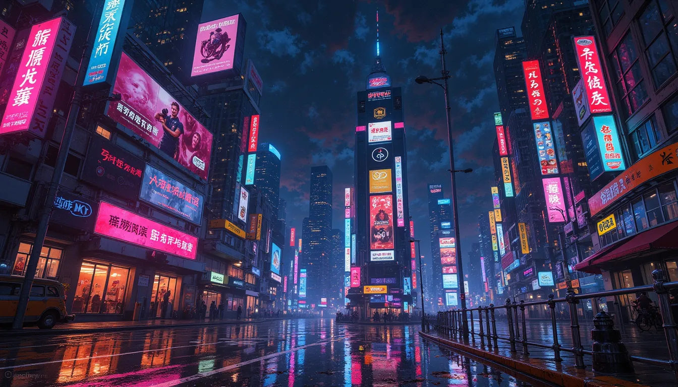 Cyberpunk NFT Kunstwerk 1